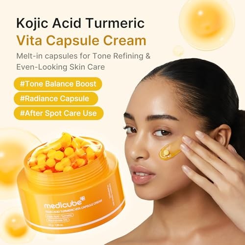 Medicube Kojic Acid Turmeric Vita Capsule Cream (53g)