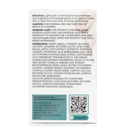Advanced Clinicals, Dark Spot, Brightening Cream, 2.5 Fl Oz (74 Ml)