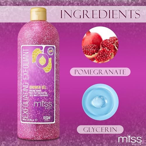 Fair & White Miss White Shower Gel 940ml