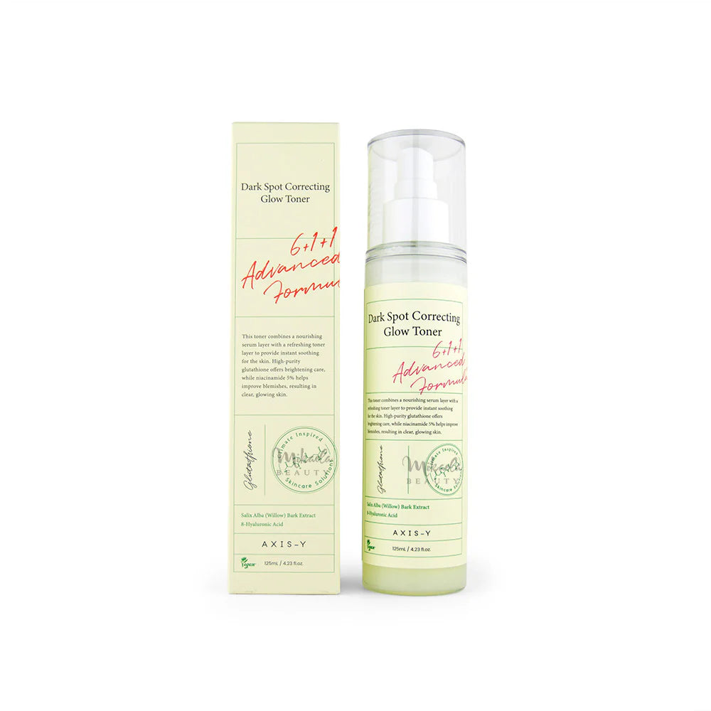 Dark spot correcting glow toner
