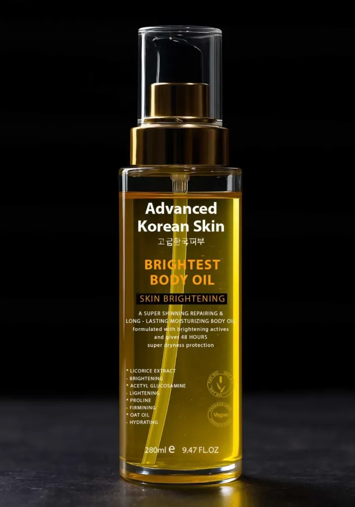 Advanced Korean Brightest Body Oil