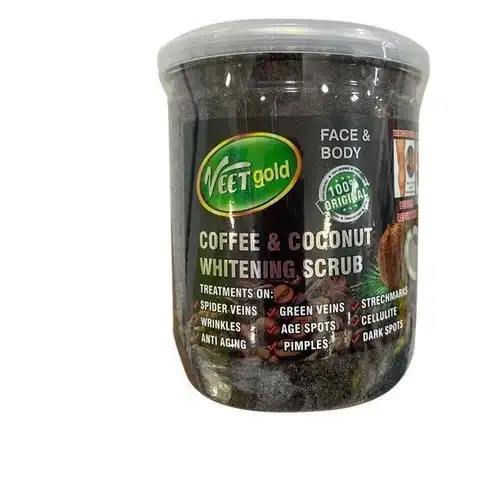 Veetgold coffe & coconut whitening scrub