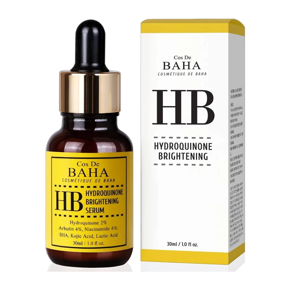 Cos DE HB hydroquinone brightening