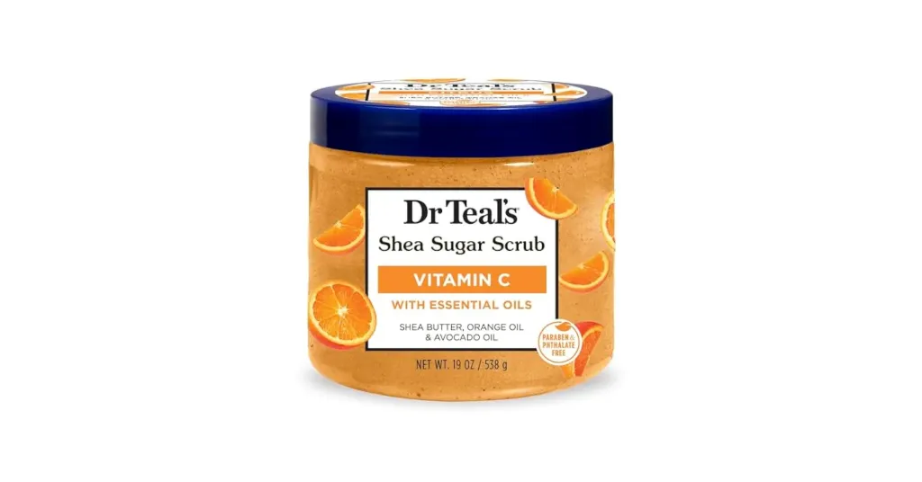 DR.teals Shea sugar scrub