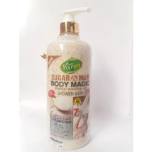 Sugar &milk body magic scub veet gold