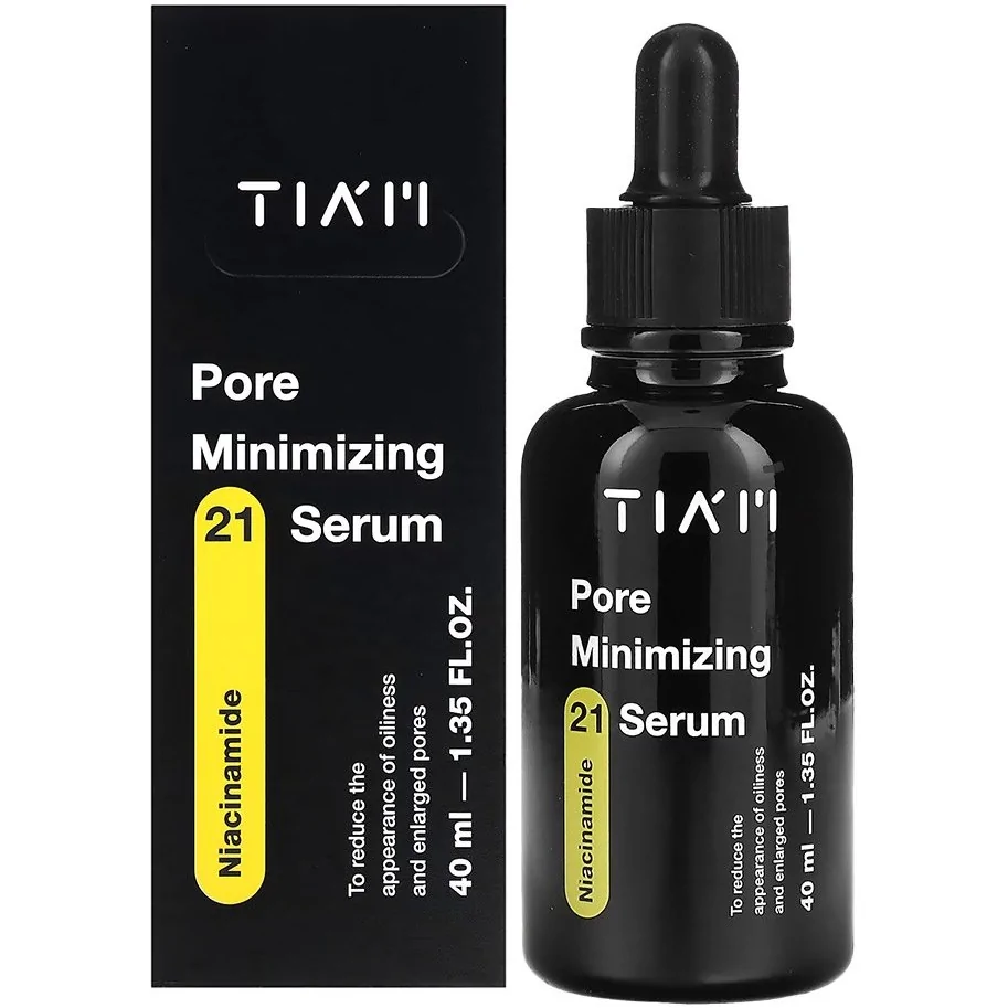 Tain pore minimizing serum