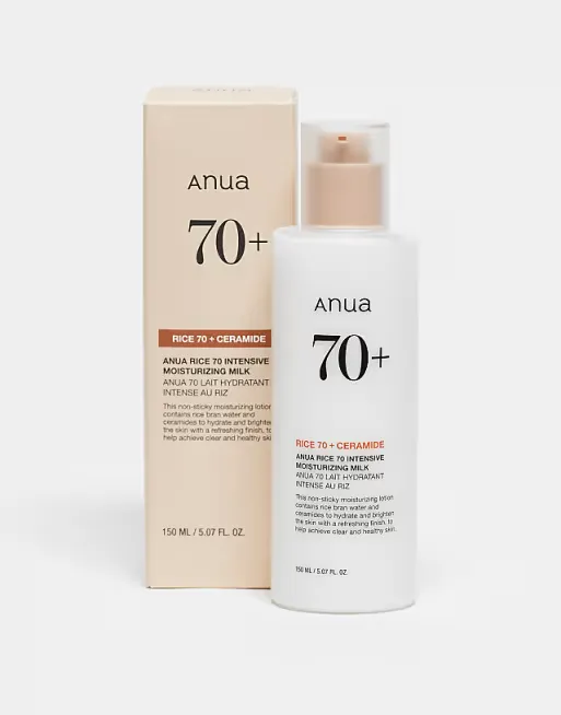 Anua rice 70 intensive moisturizing milk Face cream