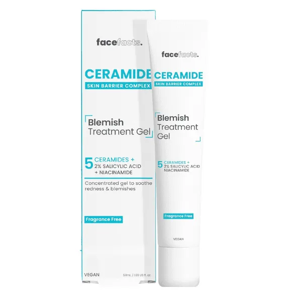 facefacts ceramide blemish treatment gel
