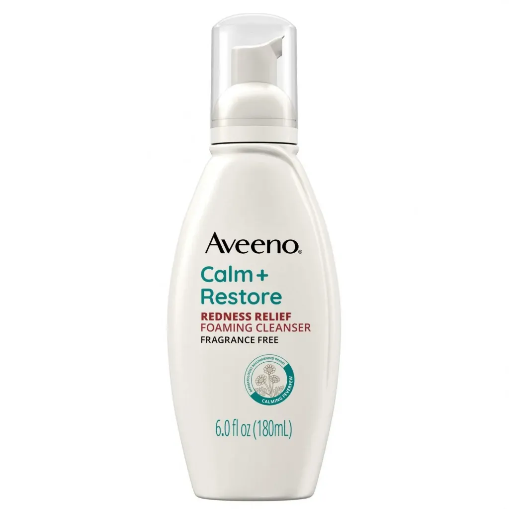 Aveeno Calm +Restore Foaming cleanser