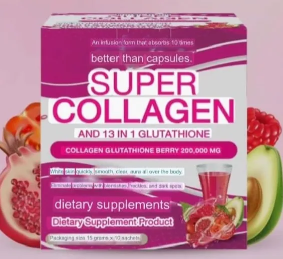 Super collagen and 130 IN 1 Glutathione