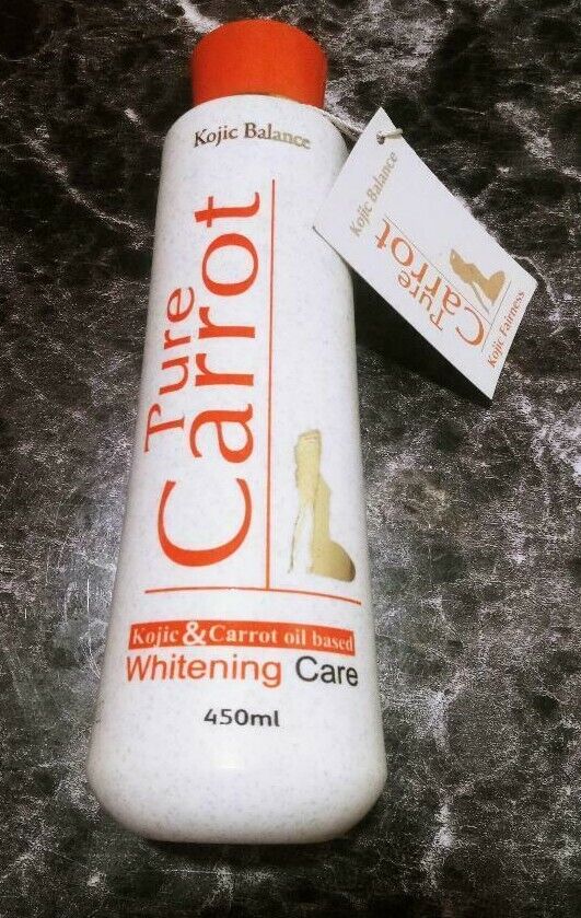 Pure Carrot  Lotion Care with Kojic Balance and Carrot Oil Base