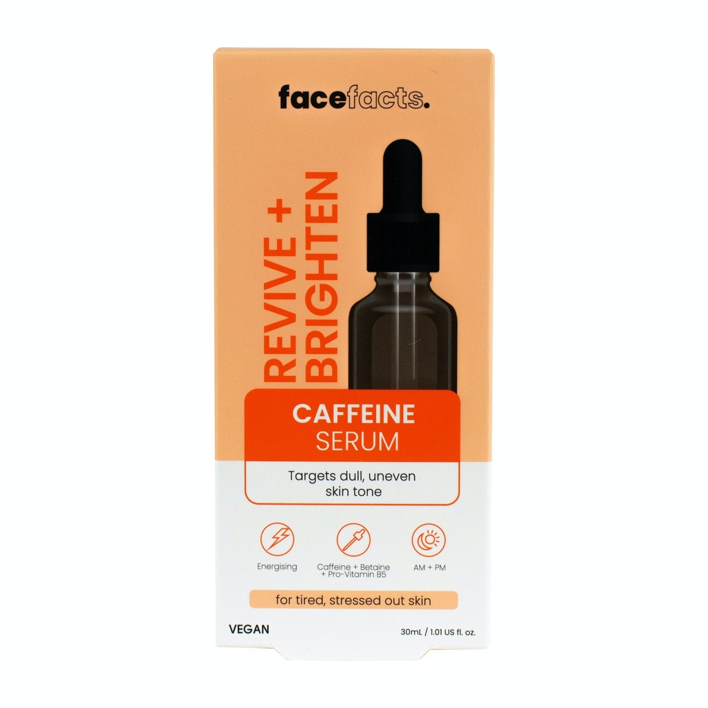 Face Facts Revive + Brighten Caffeine Serum 30 Ml