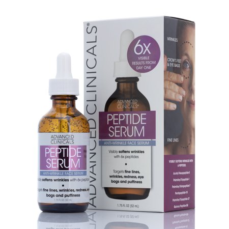 Advanced Clinicals, Peptide Serum, 1.75 Fl Oz (52 Ml) 1.75 Fl Oz
